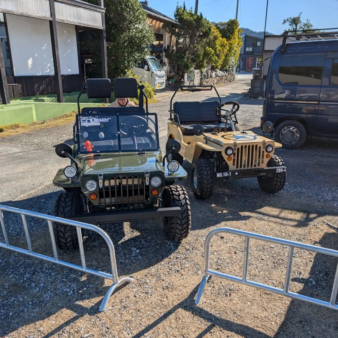 NOMADO IWAI の社長もミニジープ買った♪